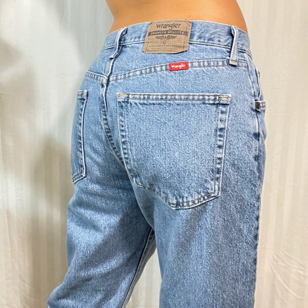 Vintage Medium Wash Wrangler Denim